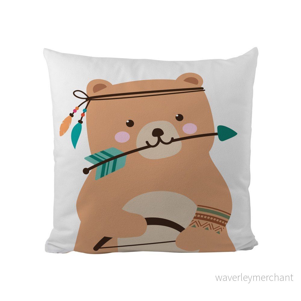 Polštář Mr. Little Fox Bear With Arrow, 50 x 50 cm v:836896