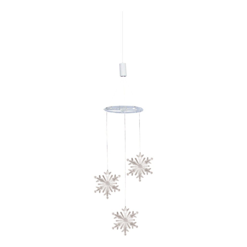 Závěsná děkorace s LED světly Naeve, výška 75 cm v:1129198