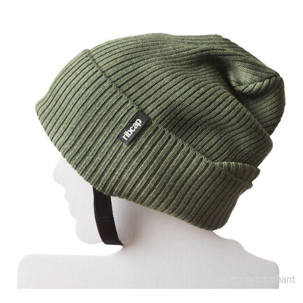 Zelená čepice s ochrannými prvky Ribcap Lenny, vel. L v:809088