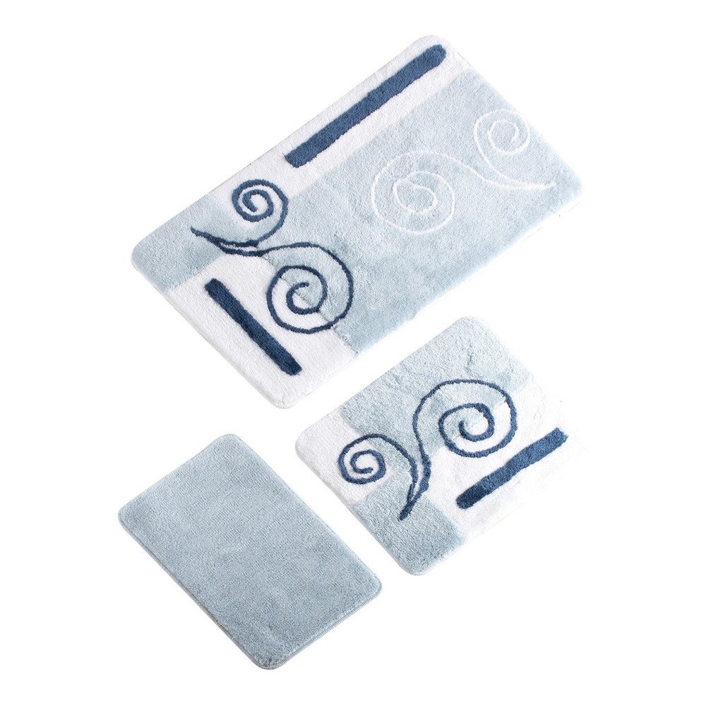 Sada 3 modrých koupelnových předložek Royal Bath Mat Ashley v:1156146