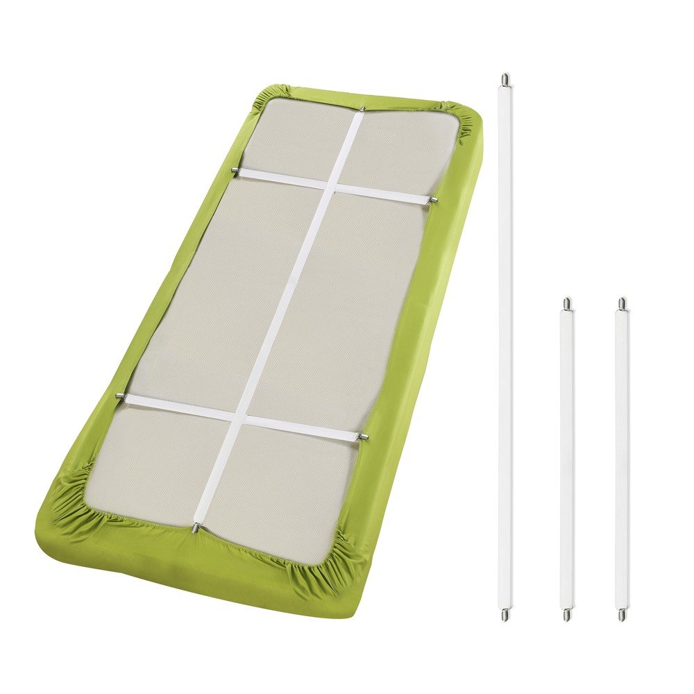 Bílé napínáky na prostěradlo v sadě 3 ks 2,5x100 cm – Maximex v:1558484