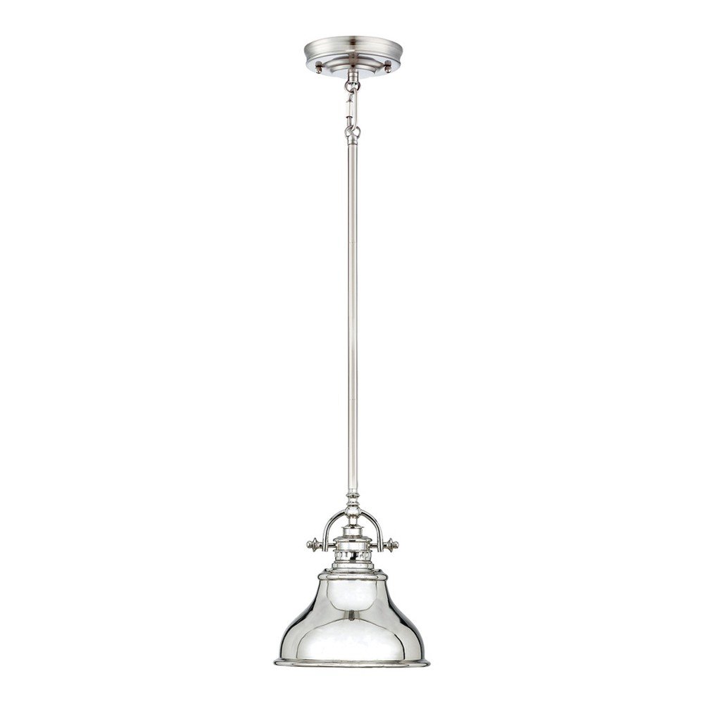 Závěsné svítidlo ve stříbrné barvě Elstead Lighting Emery Uno Mini v:1218704