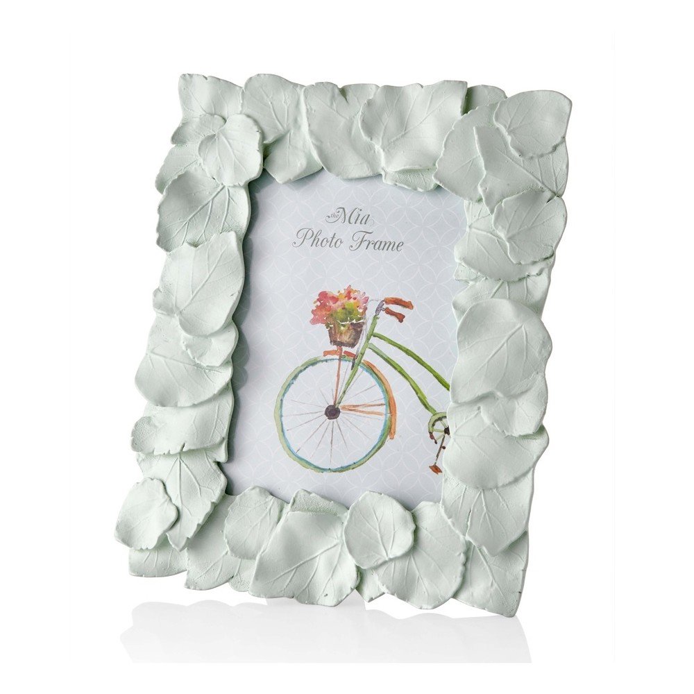 Zelený rámeček na fotky The Mia Shabby Leaf, 13 x 18 cm v:815472