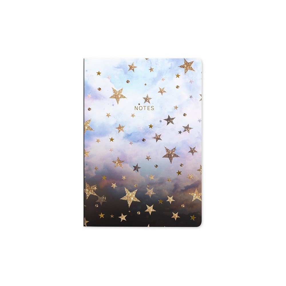 Zápisník A5 GO Stationery Nikky Strange Cloudy Stars v:1232386