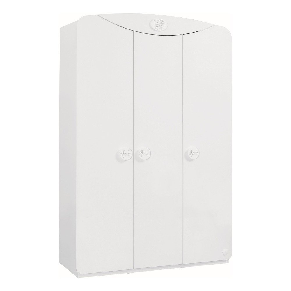 Bílá šatní skříň Baby Cotton SI 3 Doors Wardrobe v:1207850