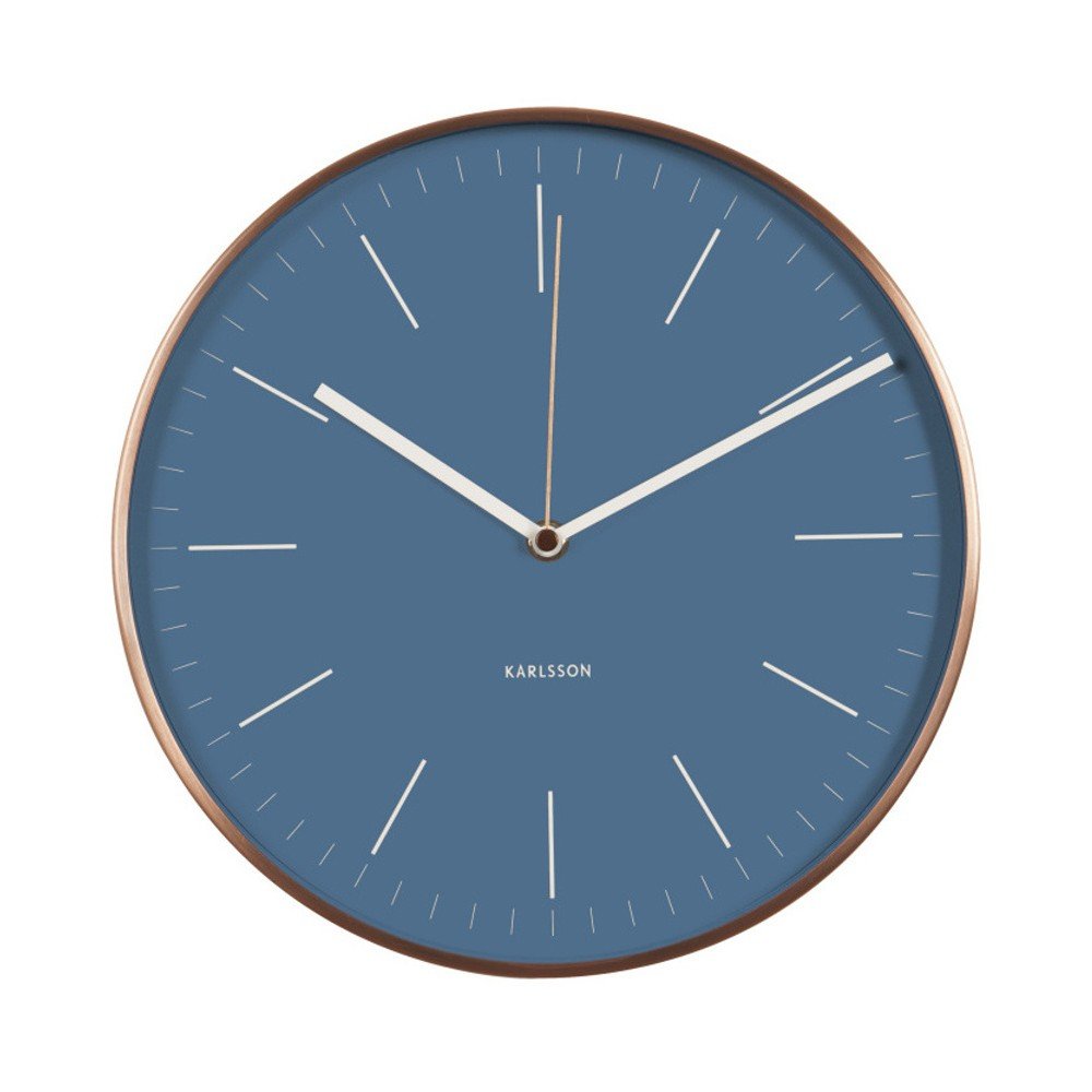 Modré hodiny Present Time Minimal Jeans v:824930