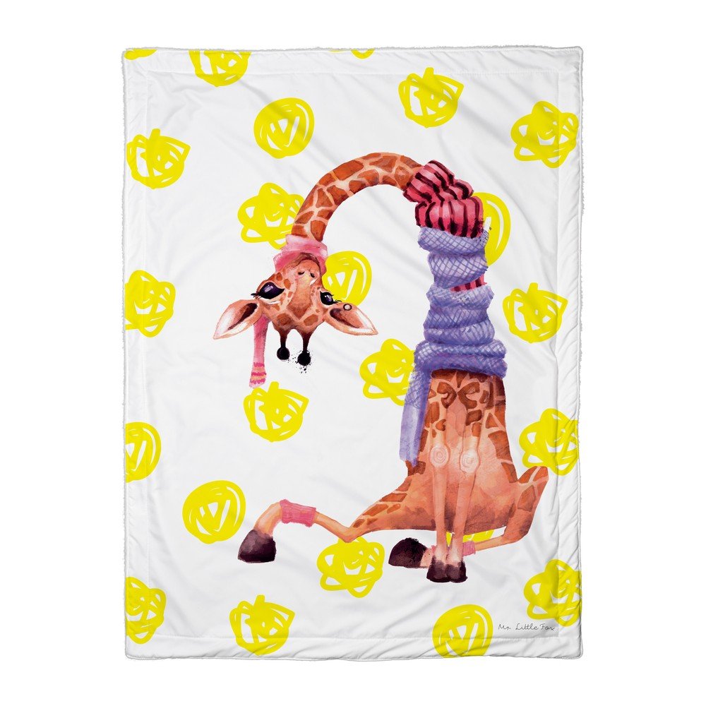 Dětská přikrývka Butter Kings Boys Safari Friends, 100 x 70 cm v:1382559