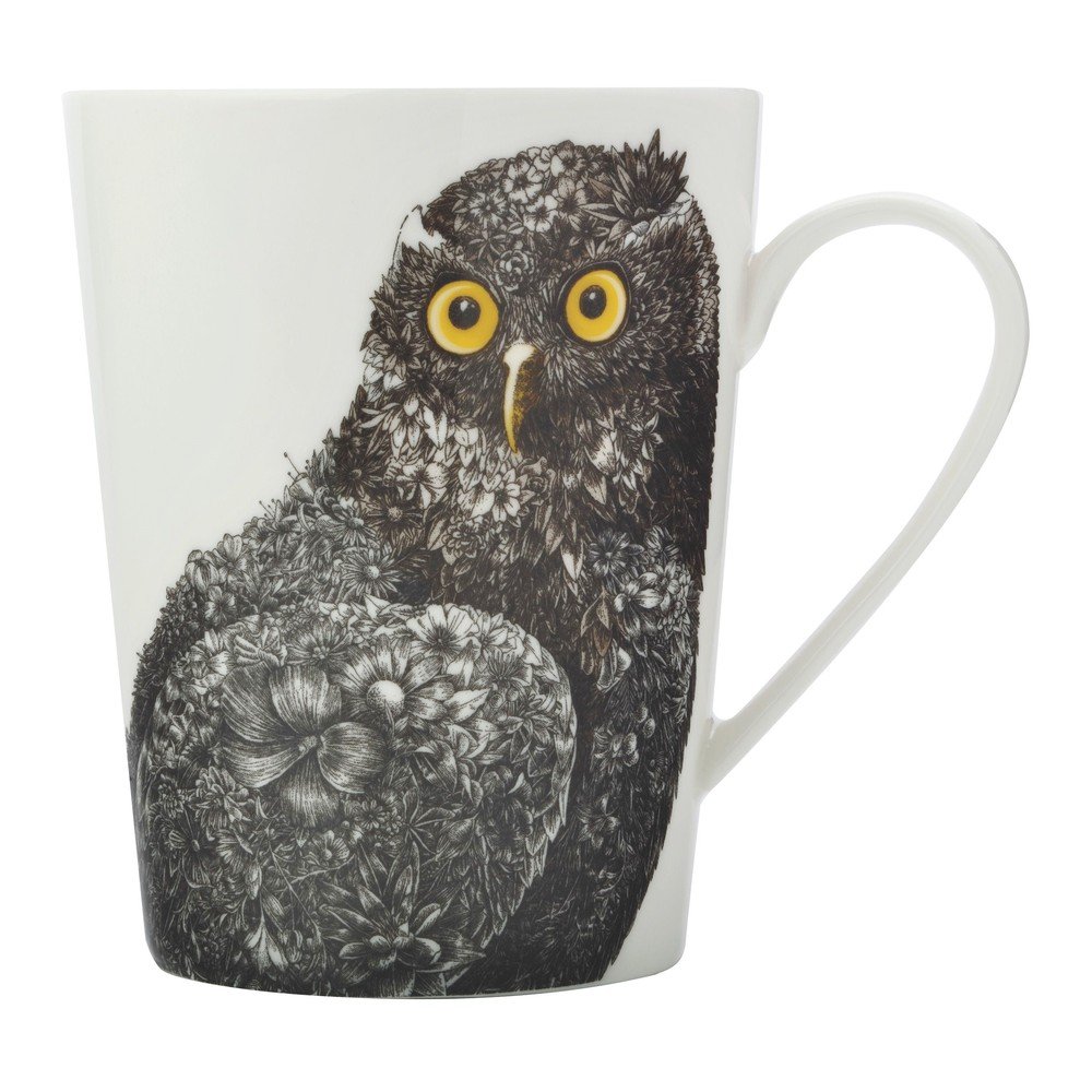 Bílý porcelánový hrnek Maxwell & Williams Marini Ferlazzo Owl, 450 ml v:1421897