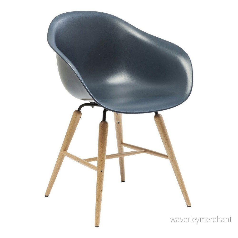 Tmavě modrá jídelní židle Kare Design Forum Object v:882190