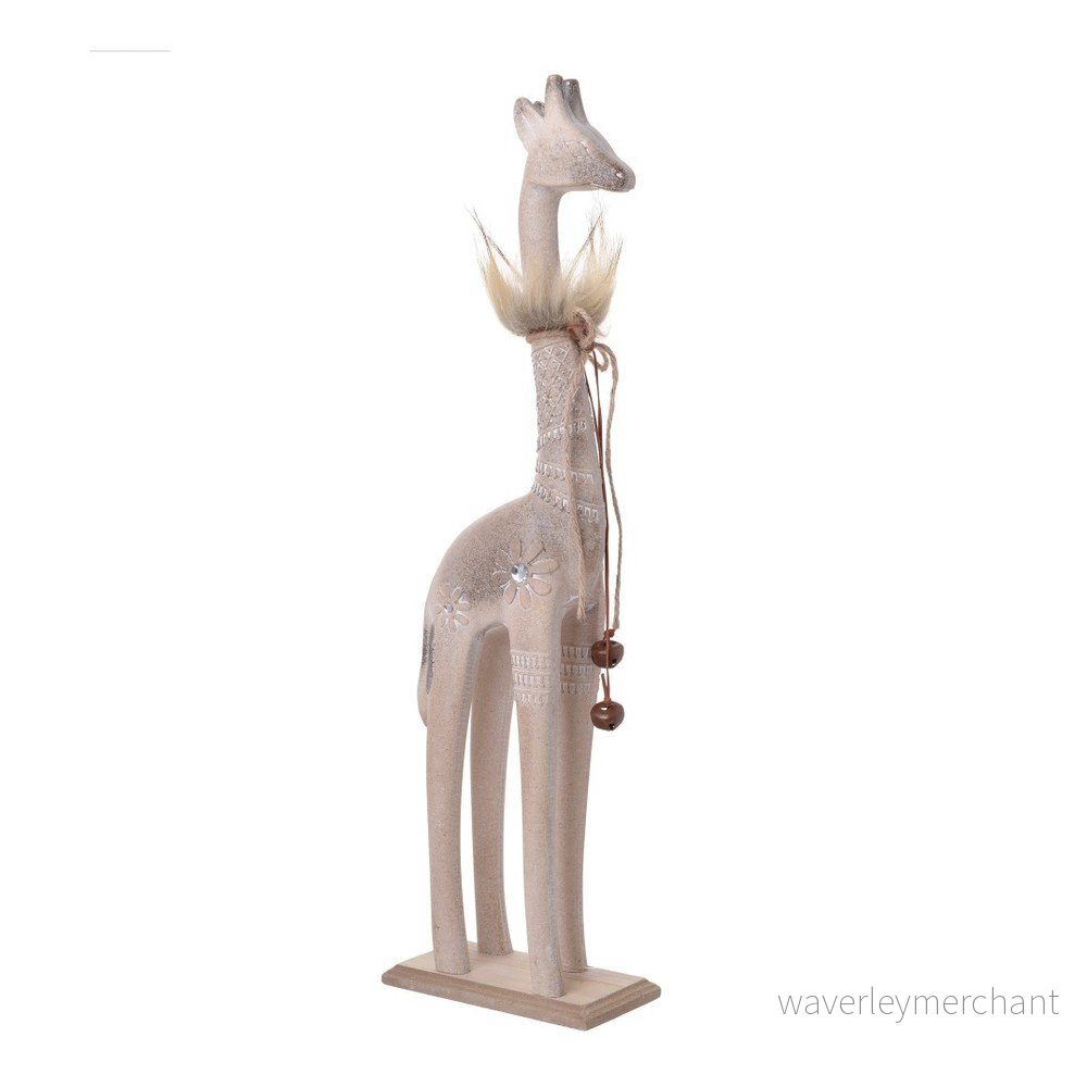 Dřevěná soška InArt Giraffe v:890994