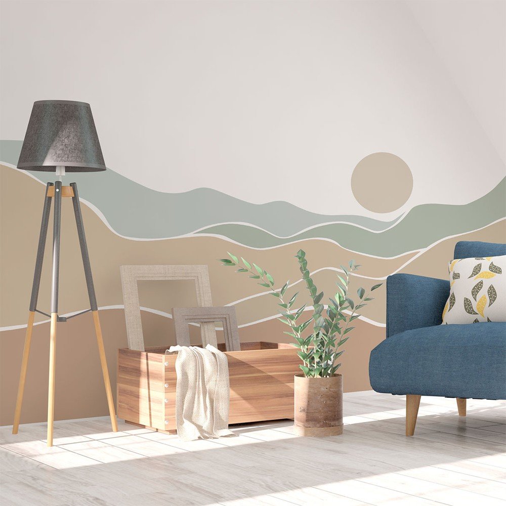 Samolepka na zeď 250x200 cm Desert Sunrise – Ambiance v:1524722