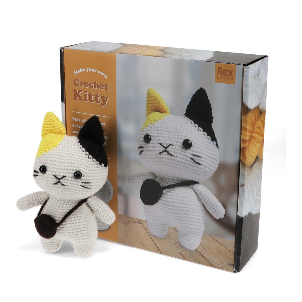 Kreativní sada DIY Crochet Cat – Rex London v:1805042