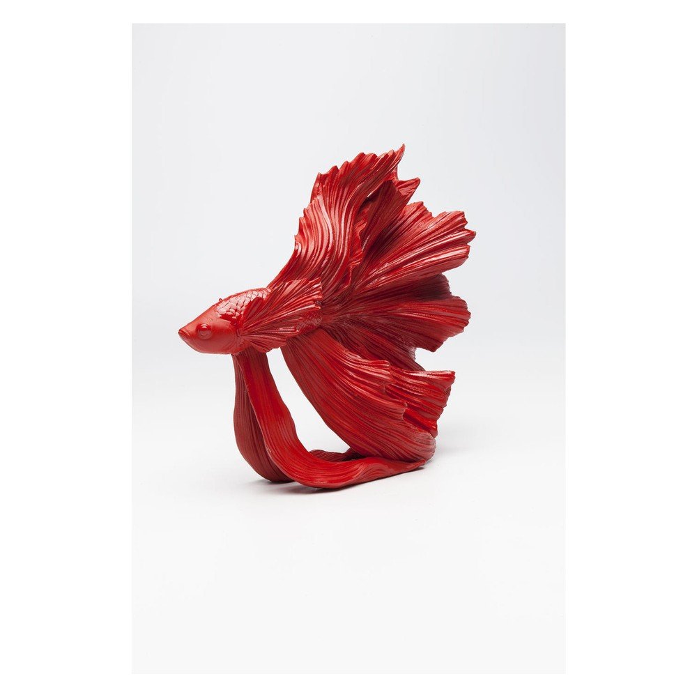 Červená dekorativní socha Kare Design Betta Fish v:1318858
