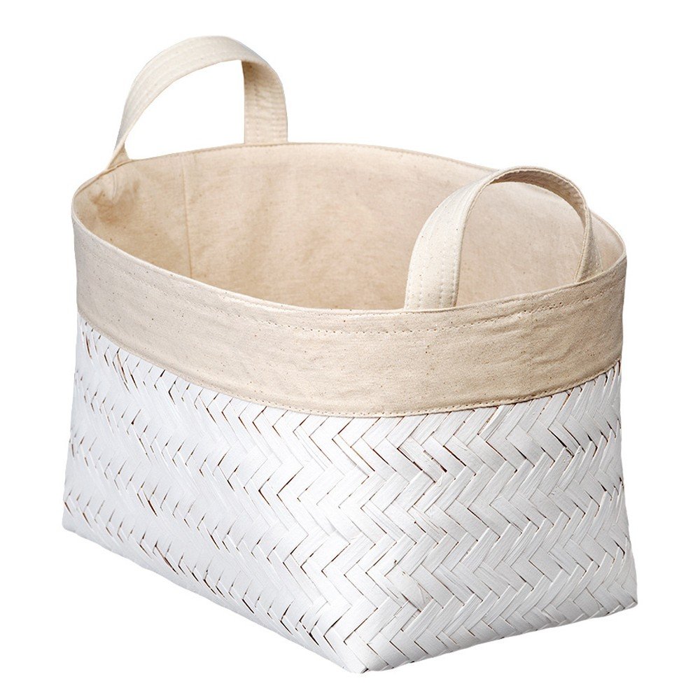 Ručně vyráběný bambusový koš Panna, výška 23 cm v:928998