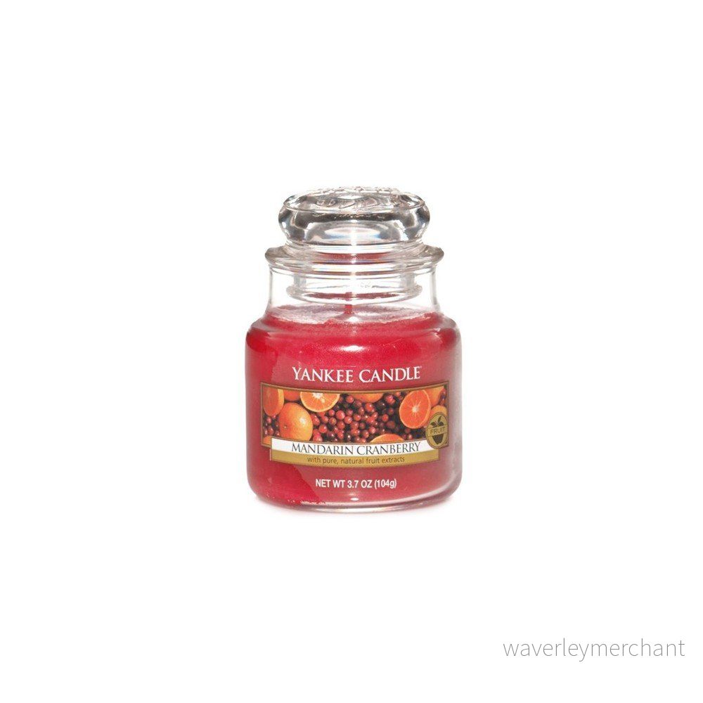 Vonná svíčka Yankee Candle Mandarinky s Brusinkou, doba hoření 25 v:1171932