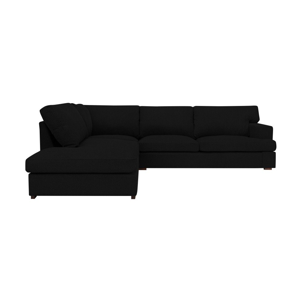 Černá rohová pohovka Windsor & Co Sofas Daphne, levý roh v:1096588 Černá rohová pohovka Windsor & Co Sofas Daphne, levý roh v:1096588