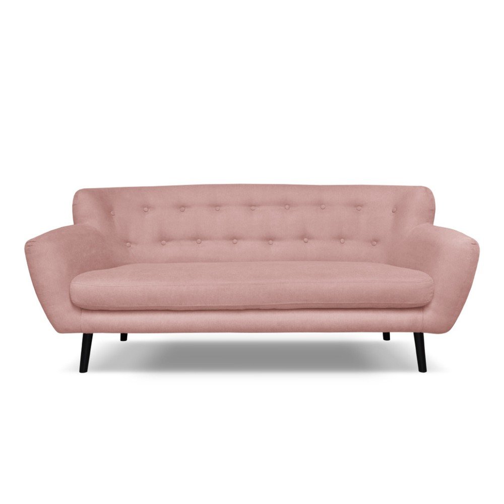 Světle růžová pohovka Cosmopolitan design Hampstead, 192 cm v:760328
