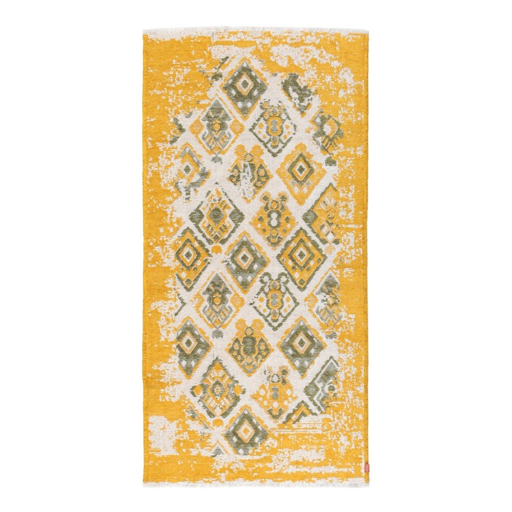 Žlutozelený oboustranný koberec Homemania Halimod Maleah, 77 x 150 cm v:811960
