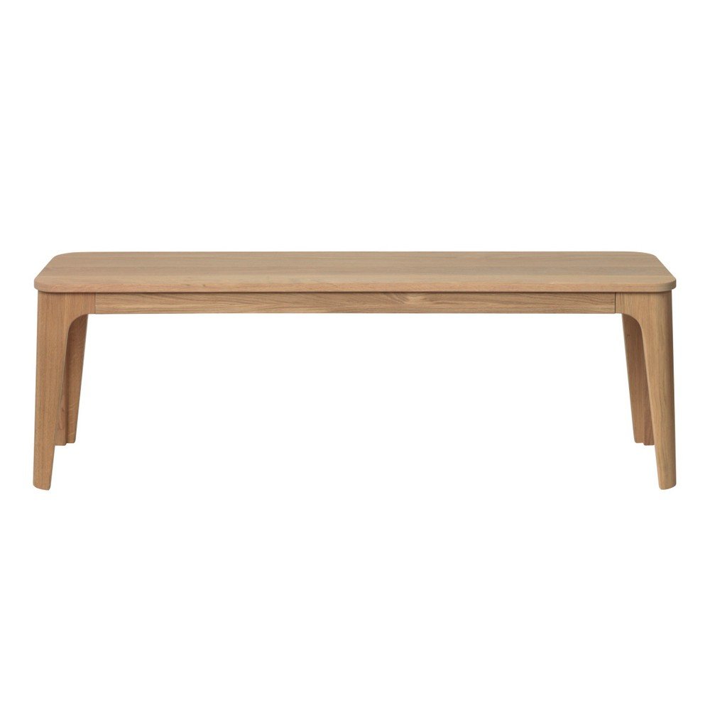 Lavice ze dřeva bílého dubu Unique Furniture Amalfi v:1087518