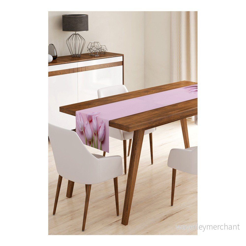 Běhoun na stůl z mikrovlákna Minimalist Cushion Covers Tulips, 45 x 145 cm v:1294198