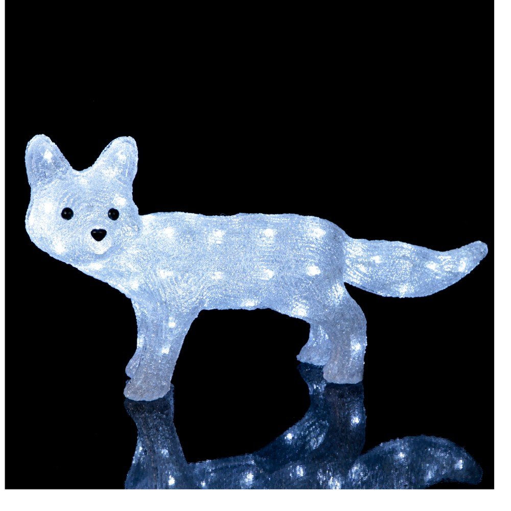 Svítící dekorace Fox, výška 30 cm v:700374
