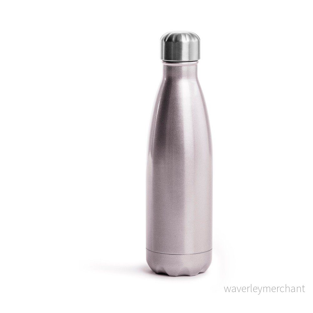 Růžová termolahev z nerezové oceli Sagaform Hot&Cold, 500 ml v:1275930