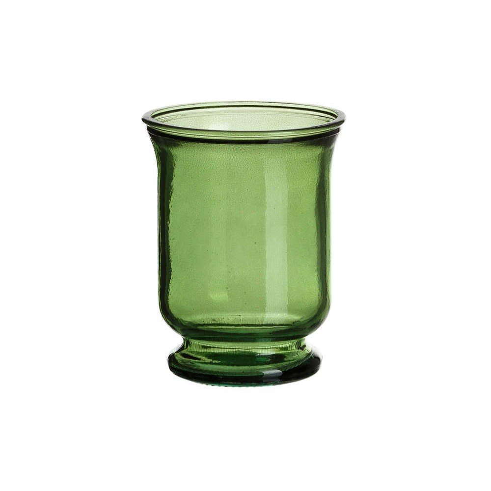 Zelený skleněný svícen Tropicho, výška 14 cm v:1061284