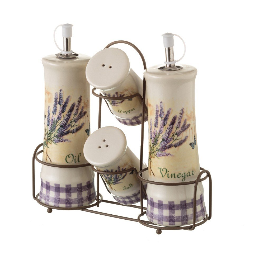 Kameninový dochucovací set Unimasa Lavender v:823054