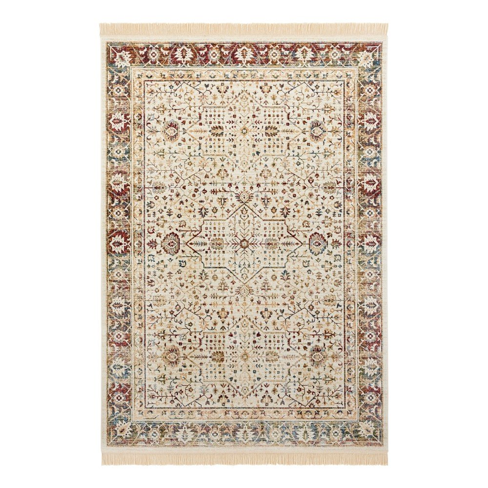 Žlutý koberec s příměsí bavlny Nouristan Modern Belutsch, 160 x 230 cm v:1433857