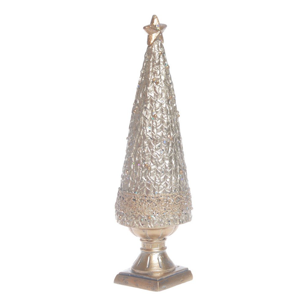 Dekorativní soška ve zlaté barvě Ewax Arbre, výška 21 cm v:1130344