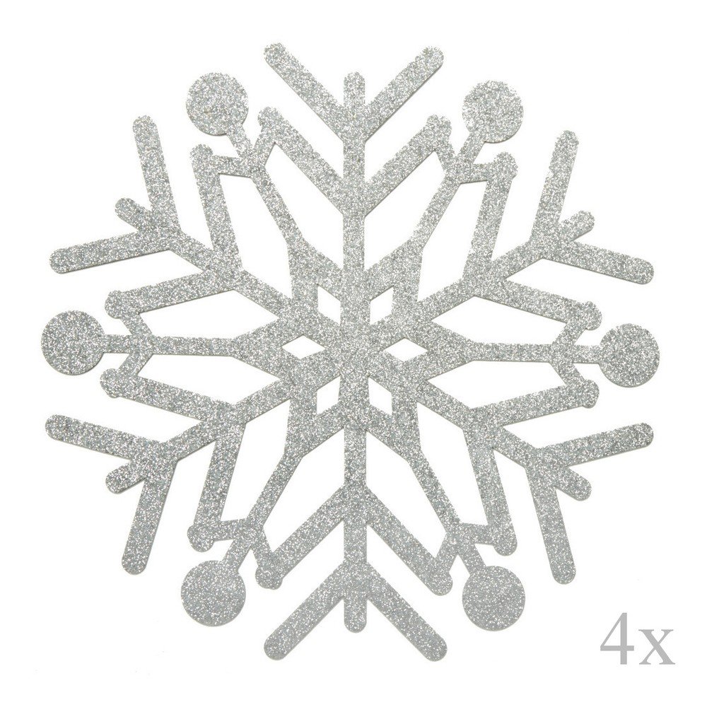 Sada 4 prostírání Neviti Snowflake v:915890