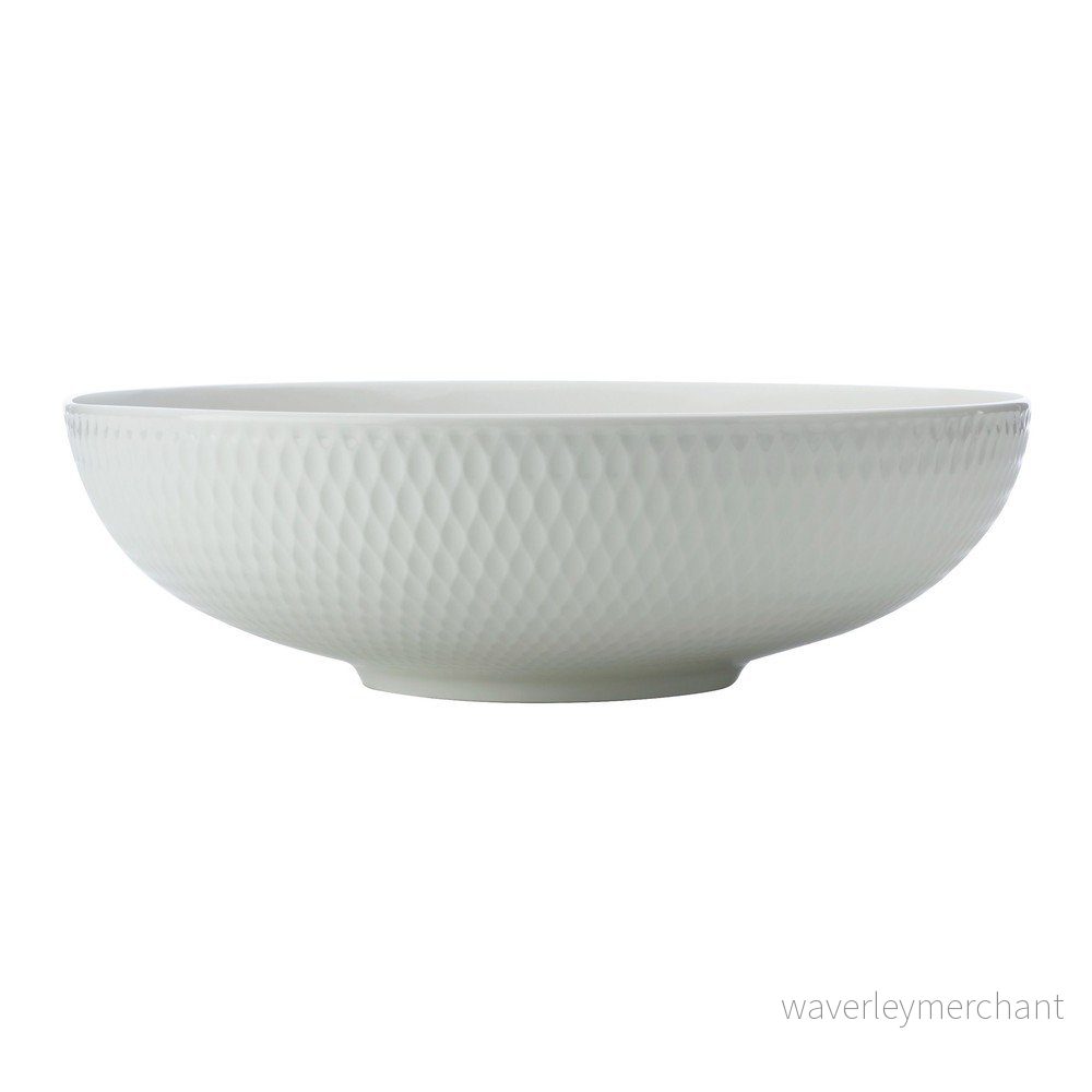 Bílá porcelánová miska Maxwell & Williams Diamonds, ø 25 cm v:1422055
