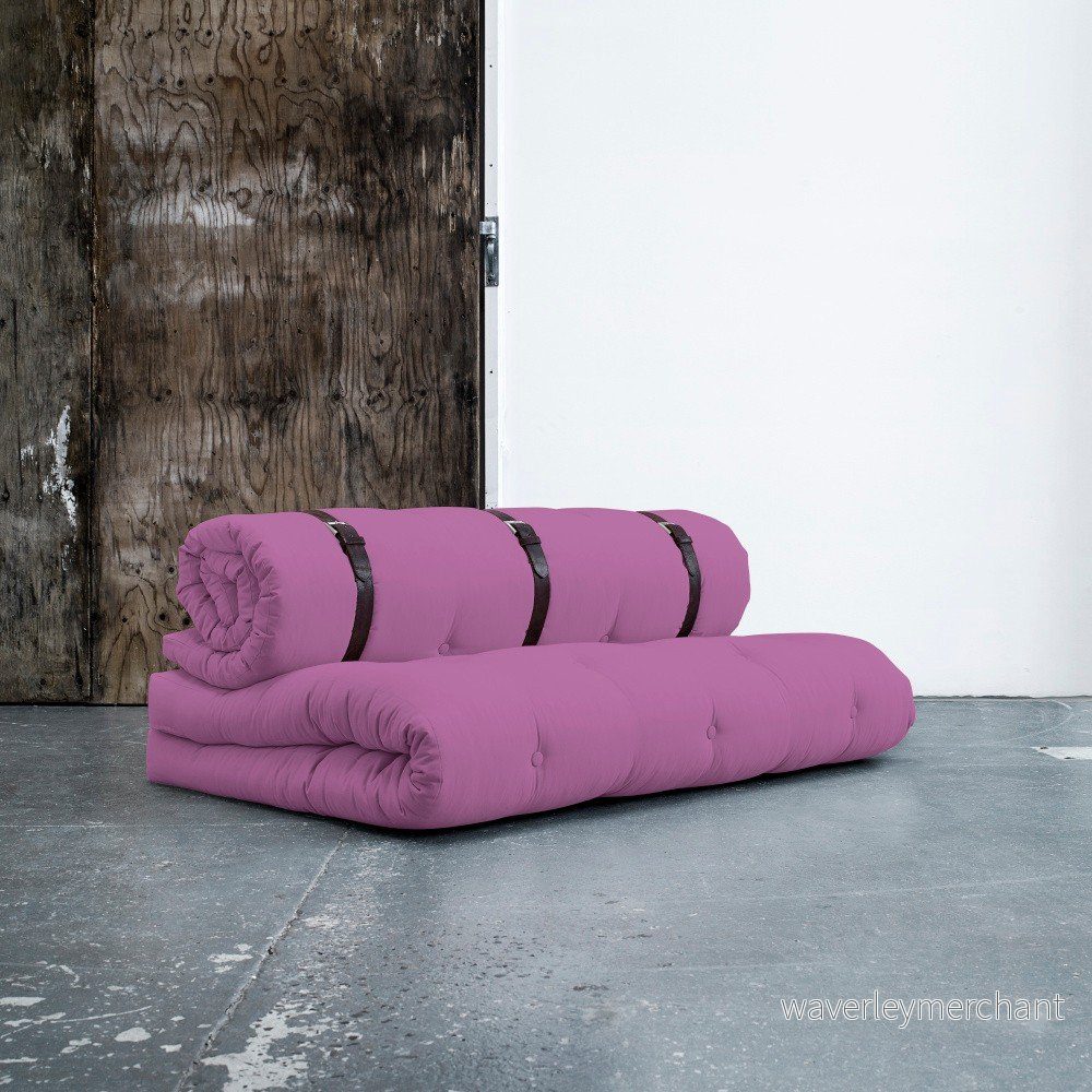 Variabilní pohovka s koženými pásky Karup Buckle Up Taffy Pink v:998298