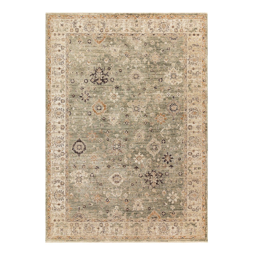 Zelený/béžový ručně tkaný koberec 80x160 cm Heriz Ornate – Asiatic Carpets v:1821712