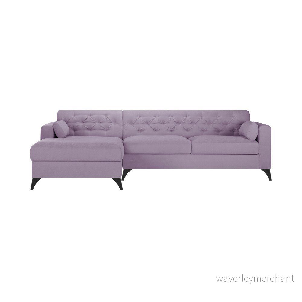 Fialová rohová pohovka Guy Laroche Vanity, levý roh v:824164