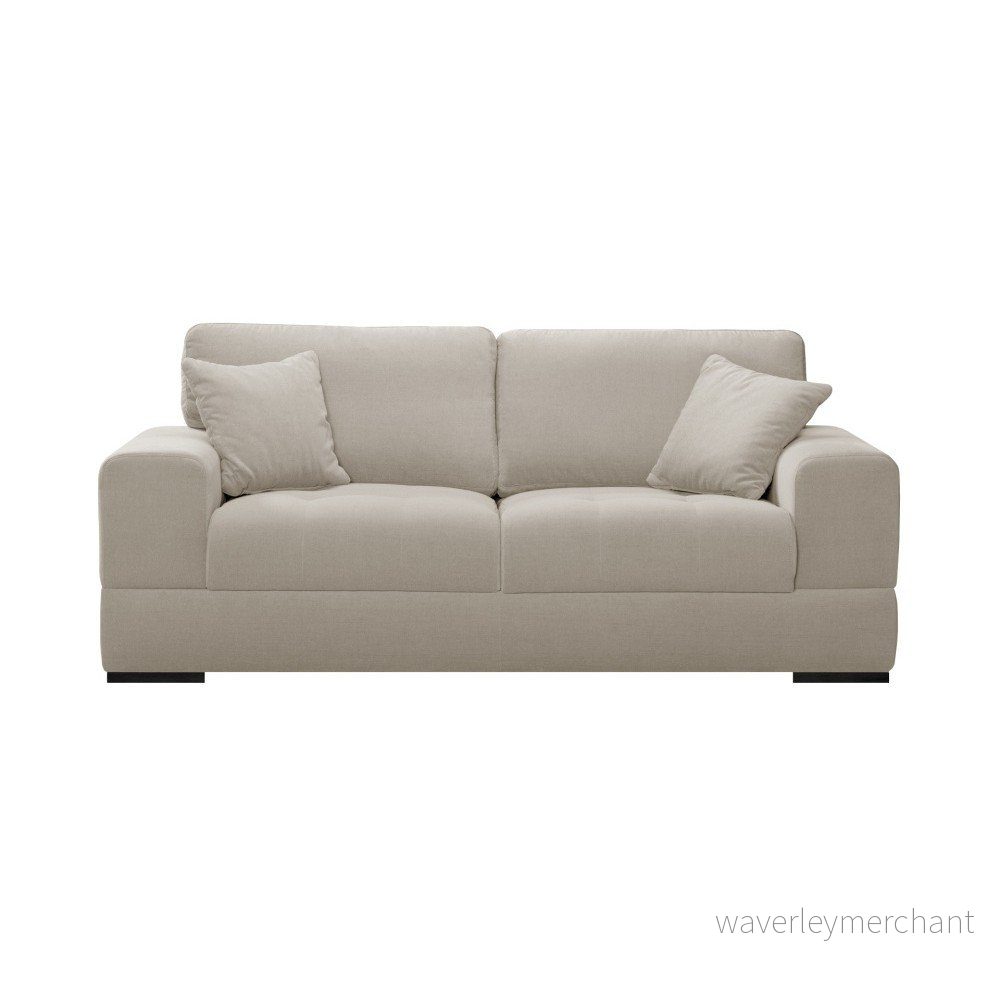 Béžová pohovka pro tři Guy Laroche Home Passion v:824436
