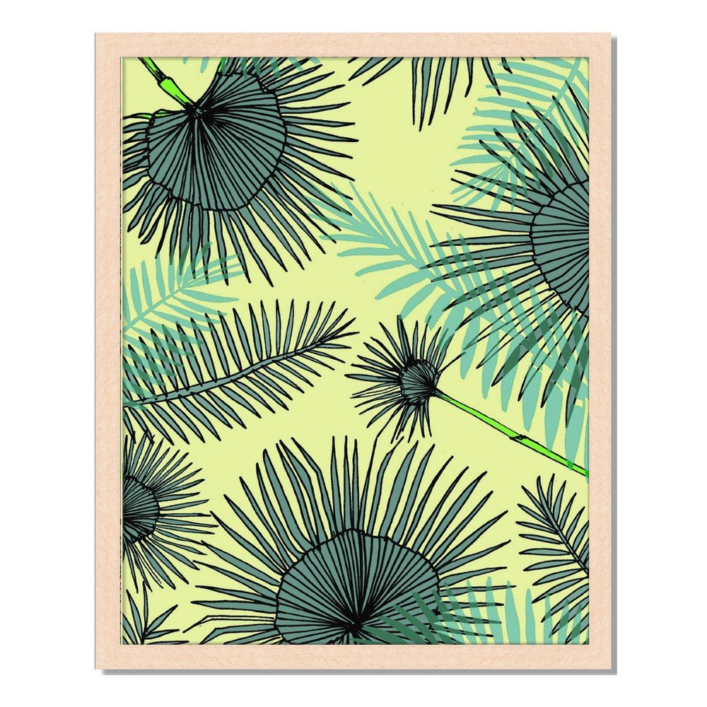 Obraz v rámu Liv Corday Scandi Fantasy Plants, 40 x 50 cm v:885588