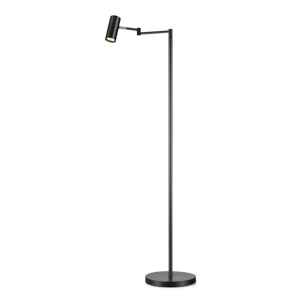 Černá stojací lampa Markslöjd Torino Floor Black, výška 1,30 m v:1322230