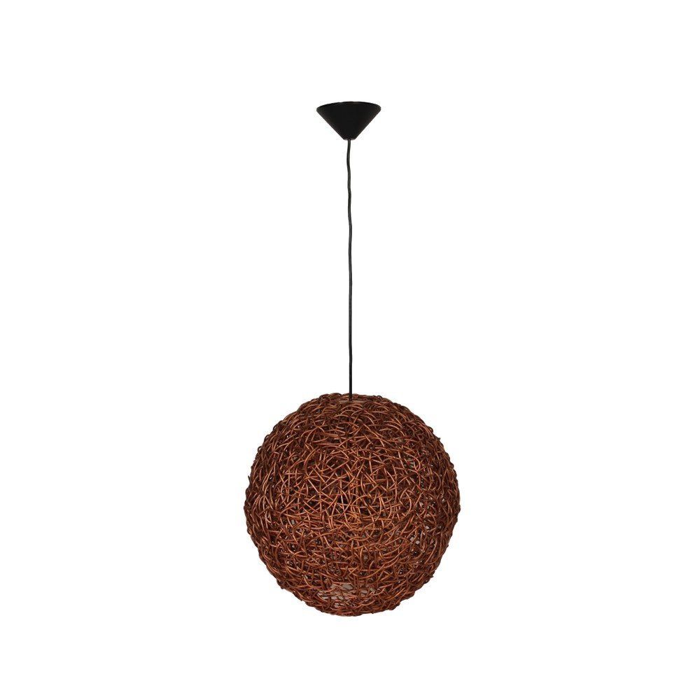 Závěsné světlo z koboo ratanu HSM Collection Luna, průměr 40 cm v:952772