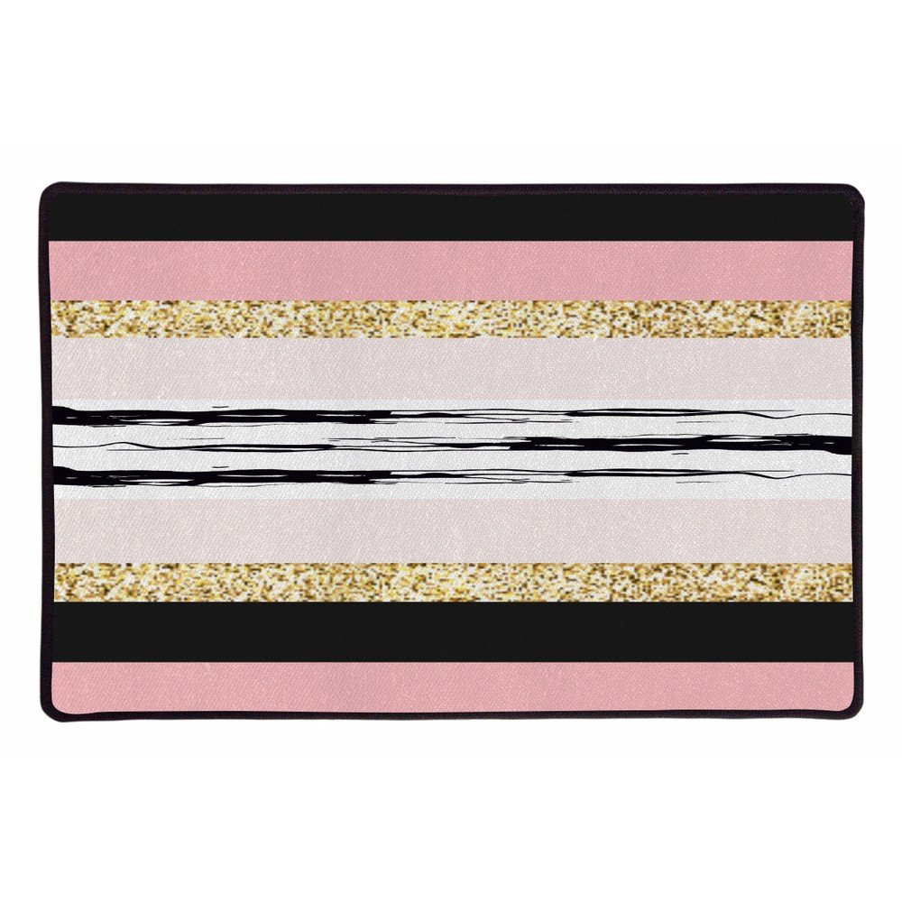 Multifunkční koberec Butter Kings Pink Stripes, 60x90 cm v:713182