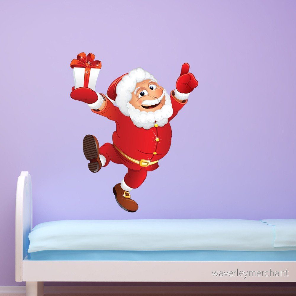 Vánoční samolepka Fanastick Pere Noel Joyeux v:924752