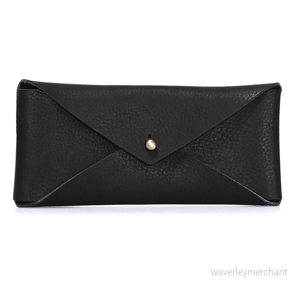Kožené pouzdro na brýle O My Bag Envelope Midnight Blue v:762230