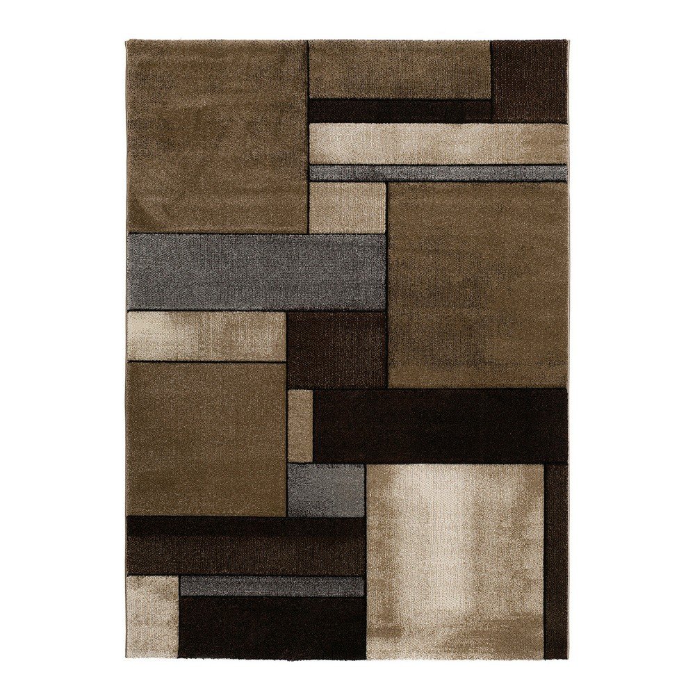 Hnědý koberec Universal Malmo Brown, 140 x 200 cm v:915724