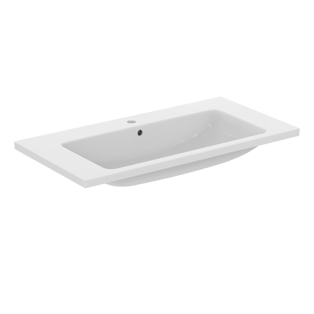 Bílé keramické umyvadlo 101×51,5 cm i.Life B – Ideal Standard v:1648662 Bílé keramické umyvadlo 101×51,5 cm i.Life B – Ideal Standard v:1648662