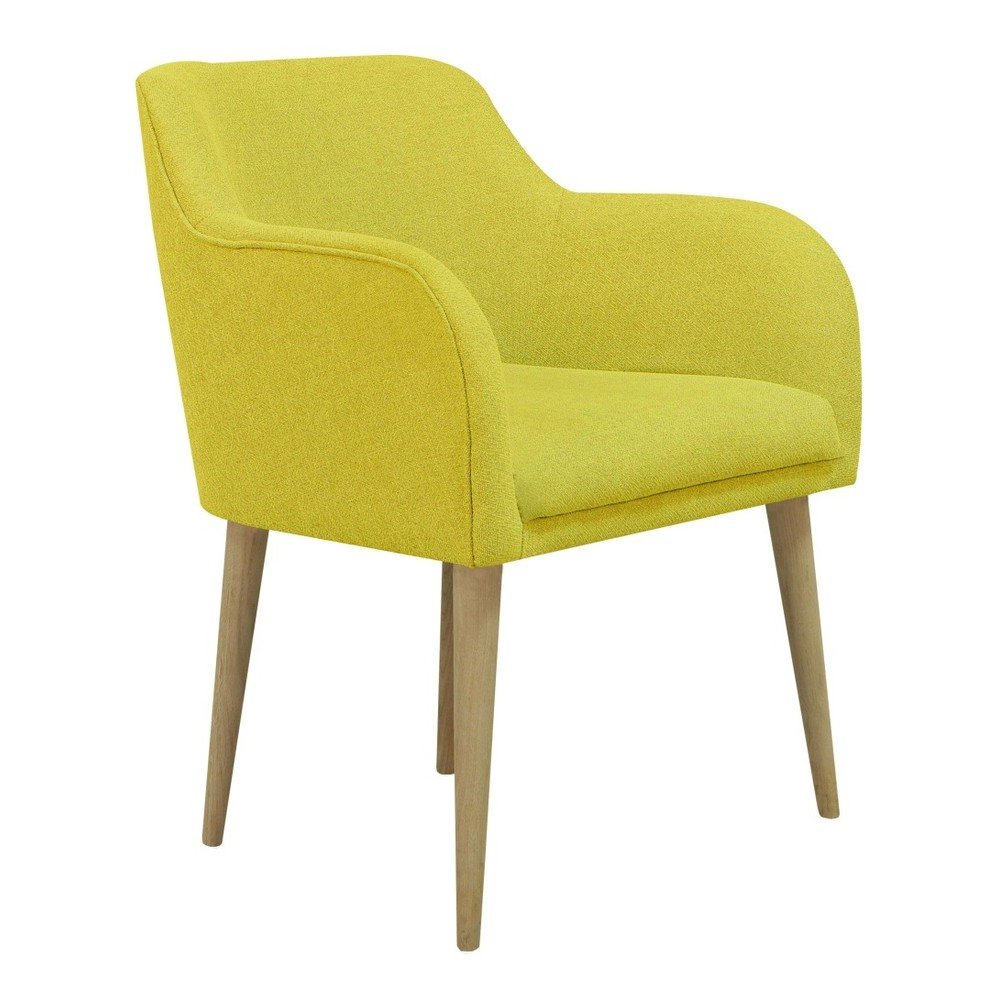Žluté křeslo Helga Interiors Matt v:869660
