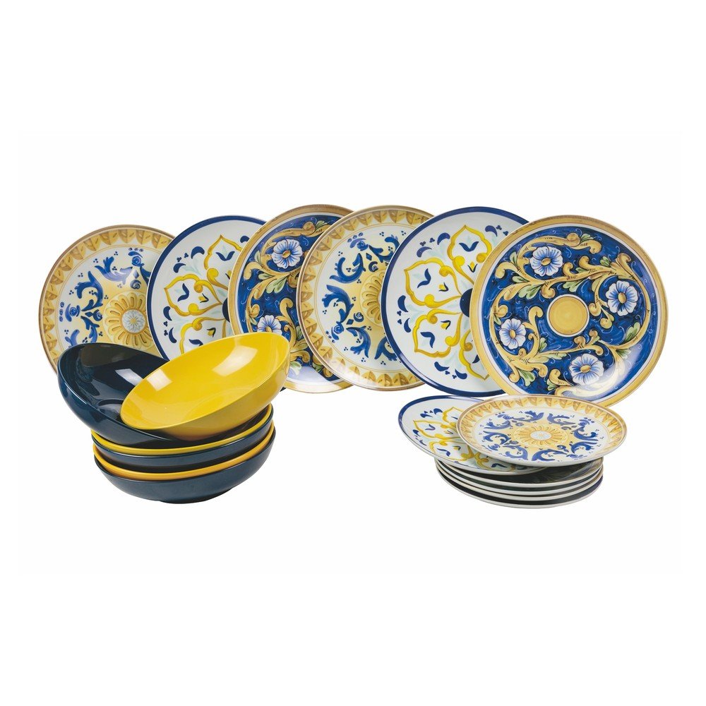 Porcelánovo-kameninová jídelní sada 18 ks Sicilia – Villa d'Este v:1311468