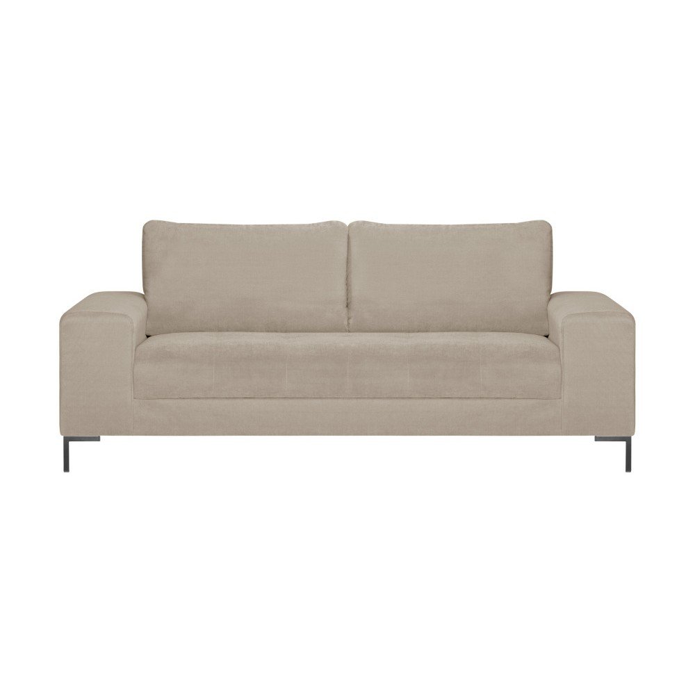 Béžová pohovka pro tři Guy Laroche Home Harmony v:824416