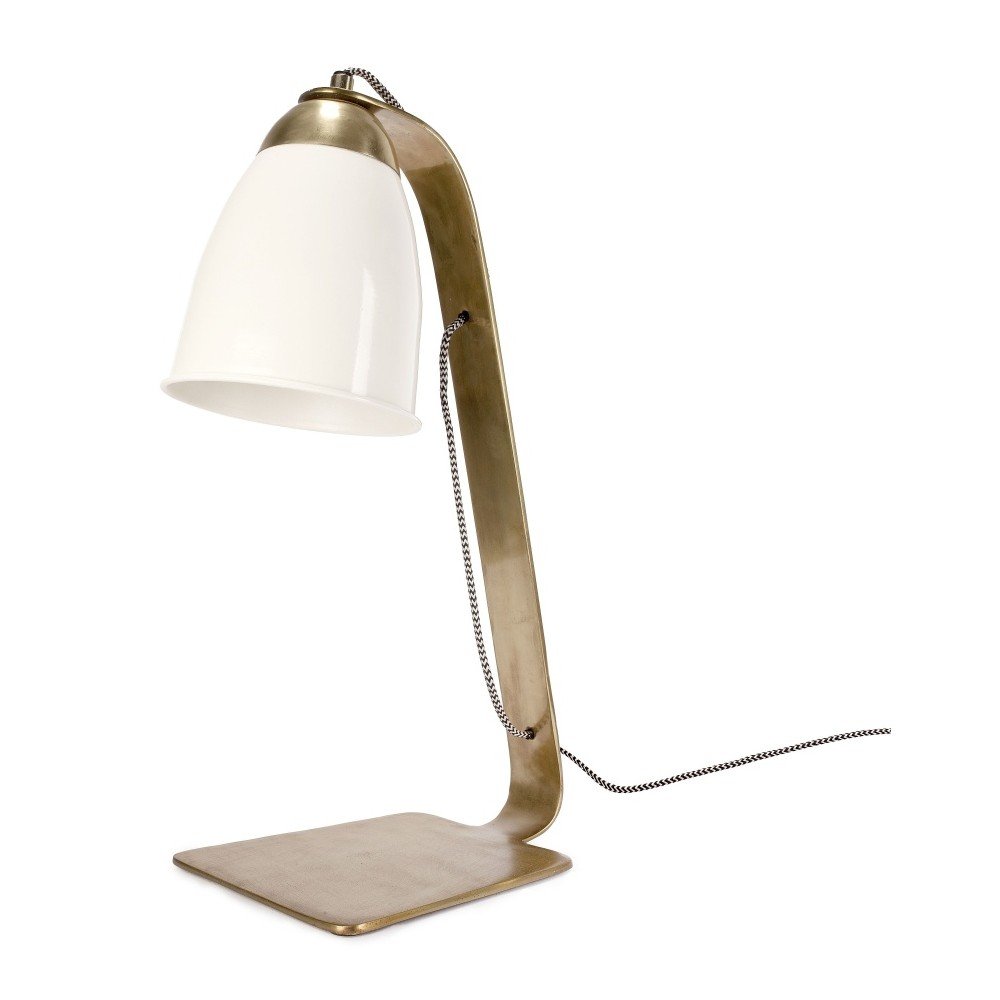 Bílá stolní lampa HF Living Bureau v:758940