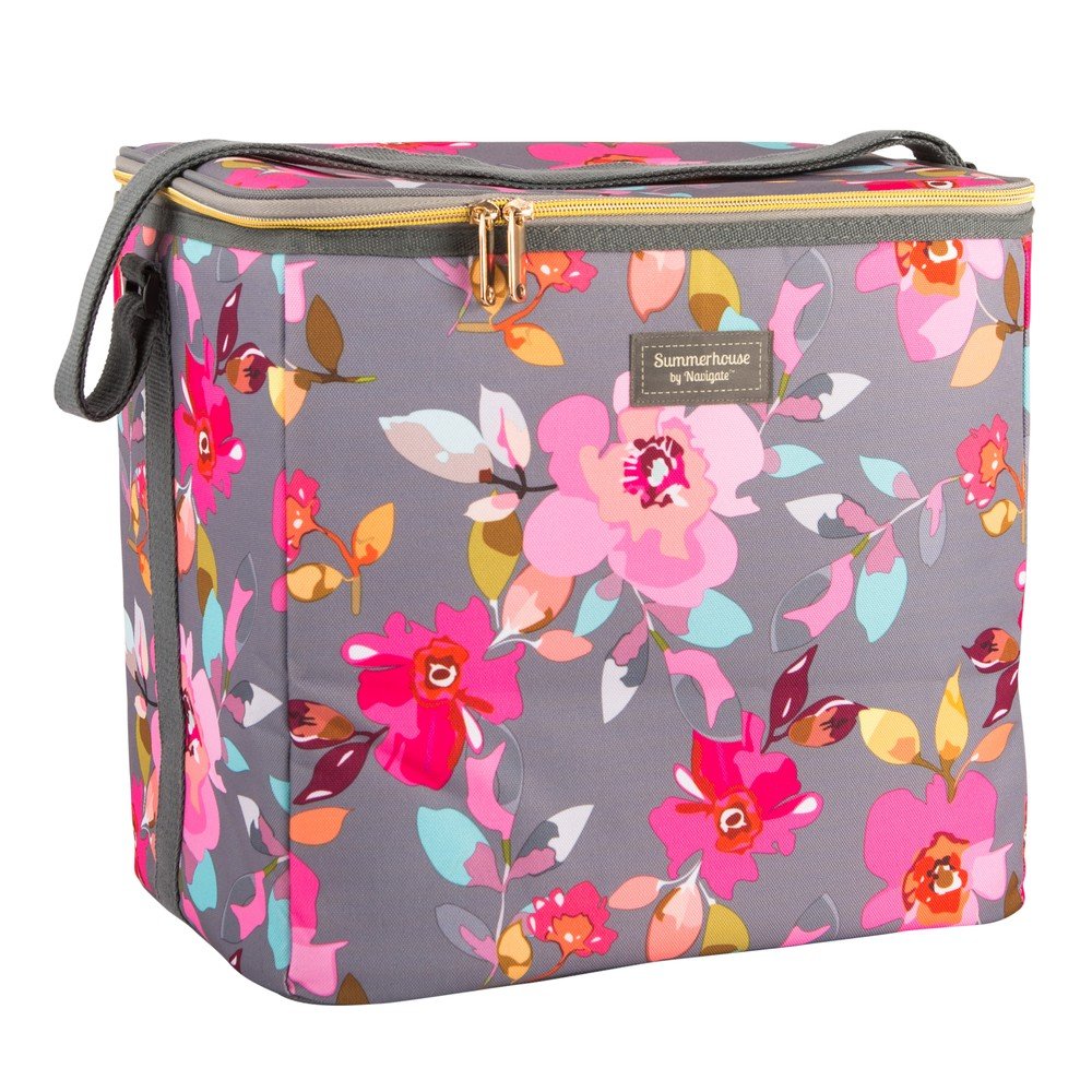 Květovaná chladící taška Navigate Grey Floral, 20 l v:1328670
