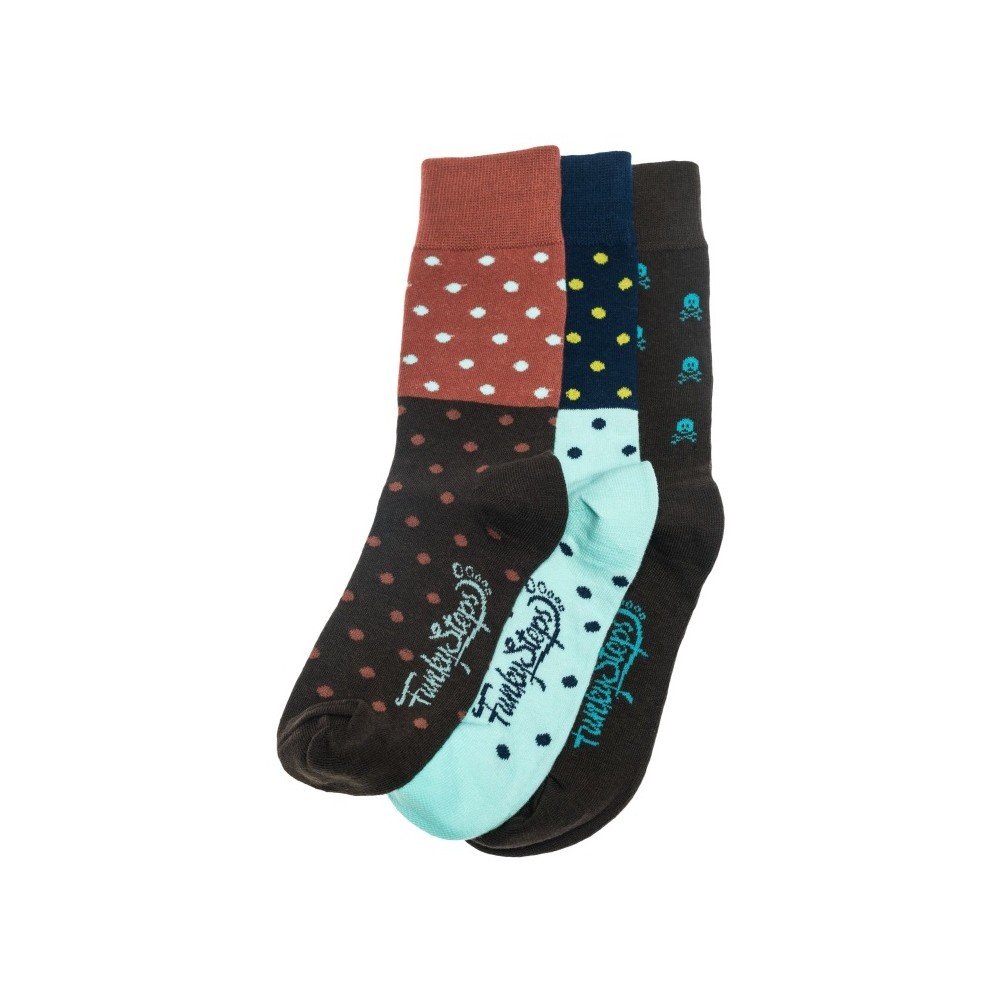Sada 3 párů unisex ponožek Funky Steps Joe, velikost 39/45 v:693892